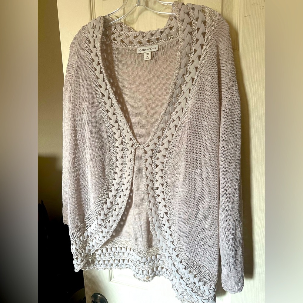 Coldwater Creek Cardigan Shawl